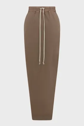 Dust Jersey Pull-on Pillar Skirt