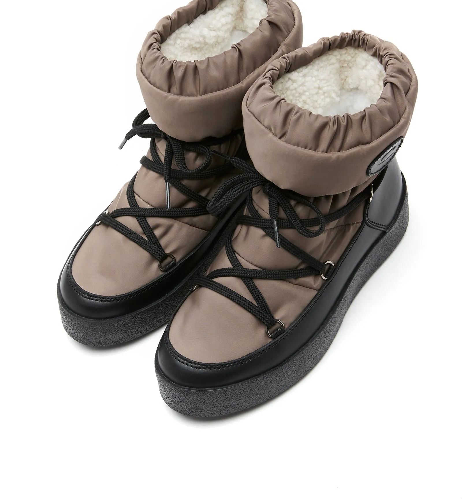 Easton Shearling-Lined Leather Boots