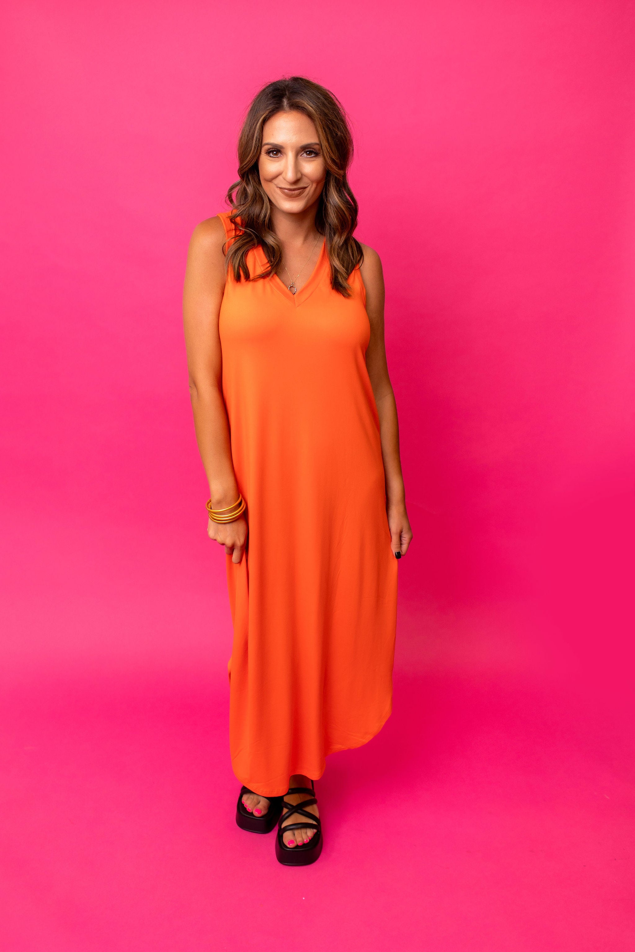 Easy Orange Dress - Buy Now