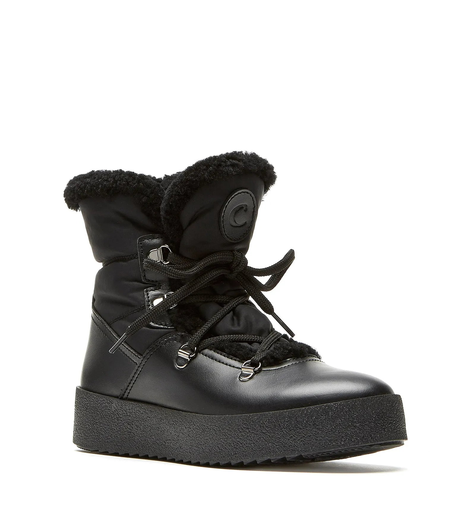 Eddie Shearling-Lined Leather Boots