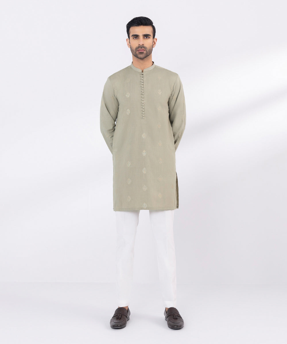 Embroidered washable kurta