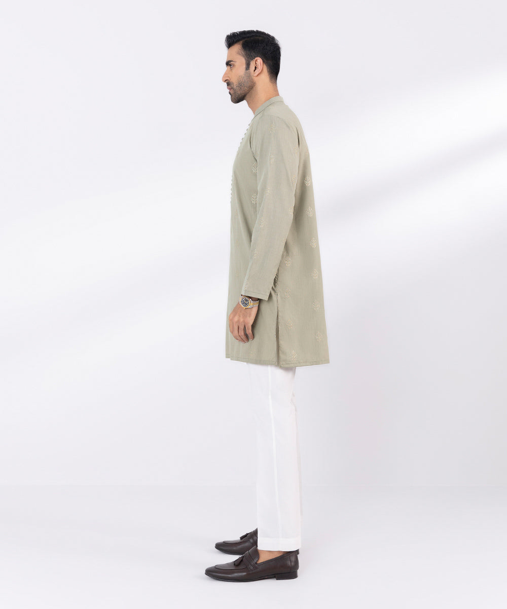 Embroidered washable kurta