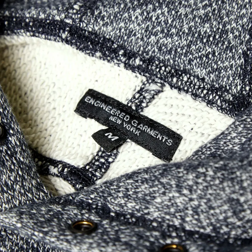 Engineered Garments Gym Hoodie - Navy French Terry