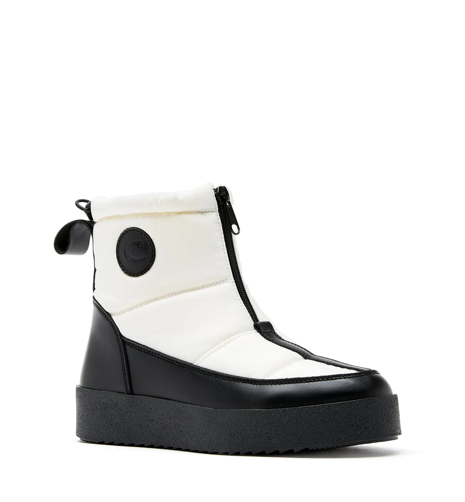 Ethan Leather Shearling-Lined Boot