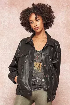 Faux Leather Jacket - Best Deals on Vegan Leather Jackets