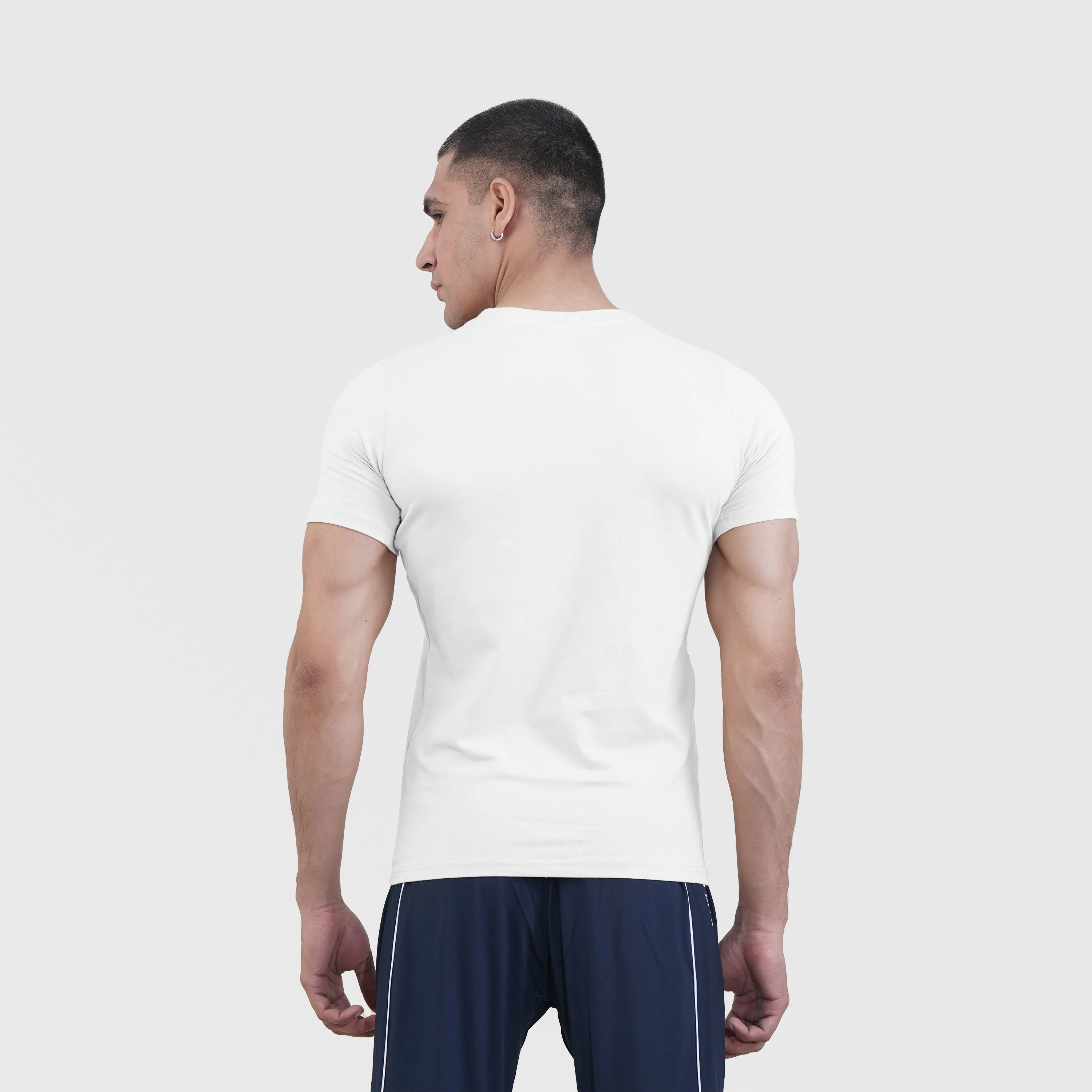 White Stretch T-shirt