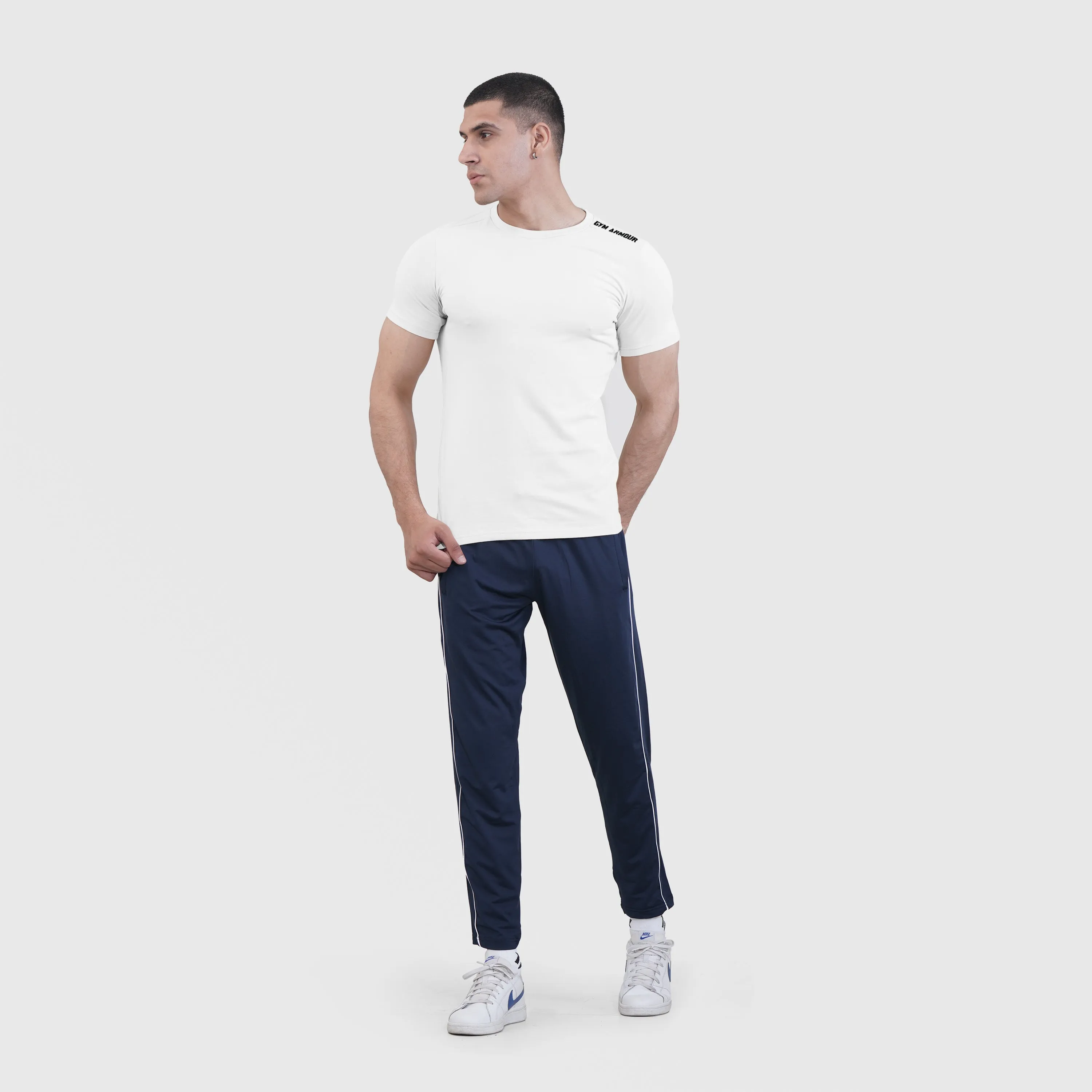 White Stretch T-shirt