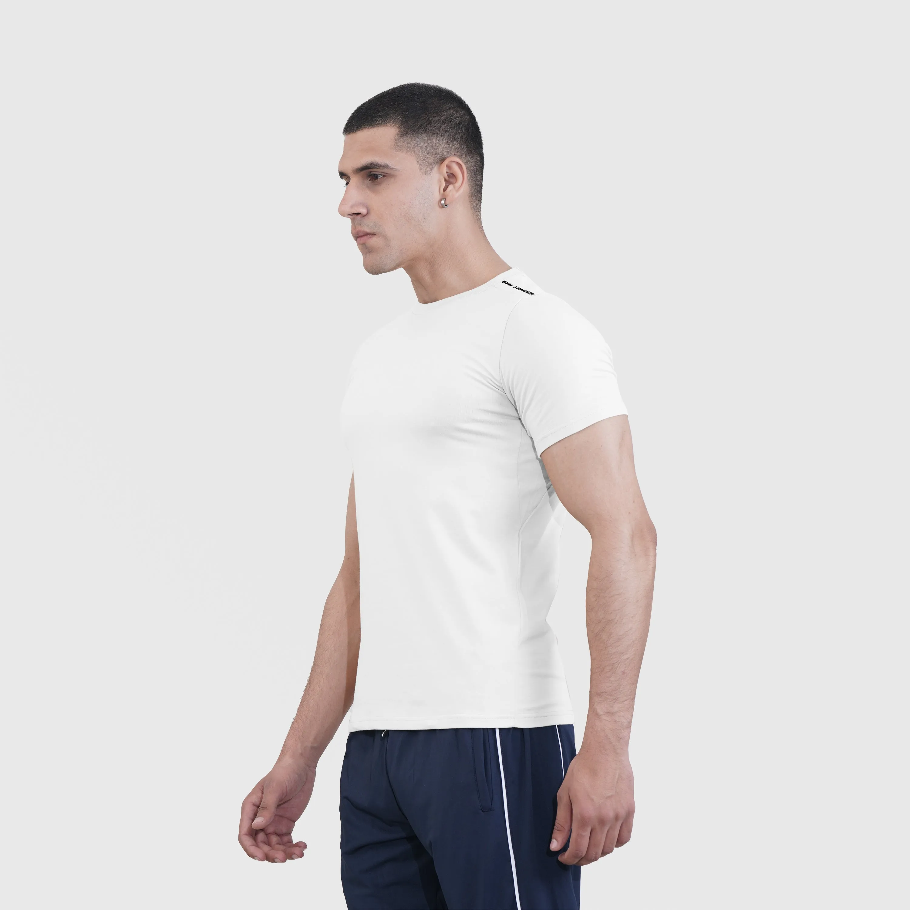 White Stretch T-shirt