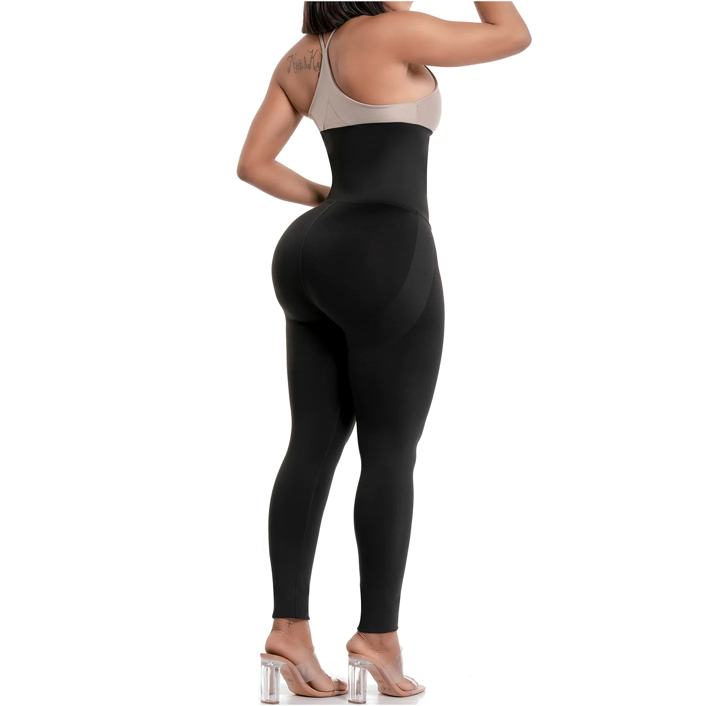 FLEXMEE 946703 | High-Waisted Sports Leggings for Women with Tummy Control | Athleisure Shapewear Line