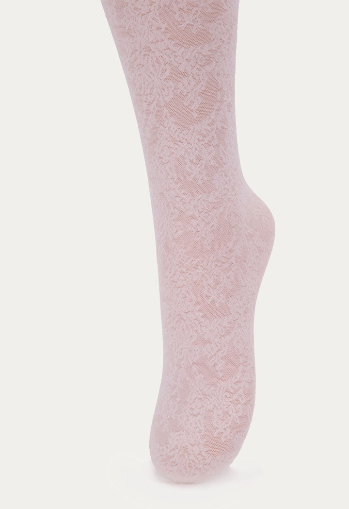 Flower Print Tights.