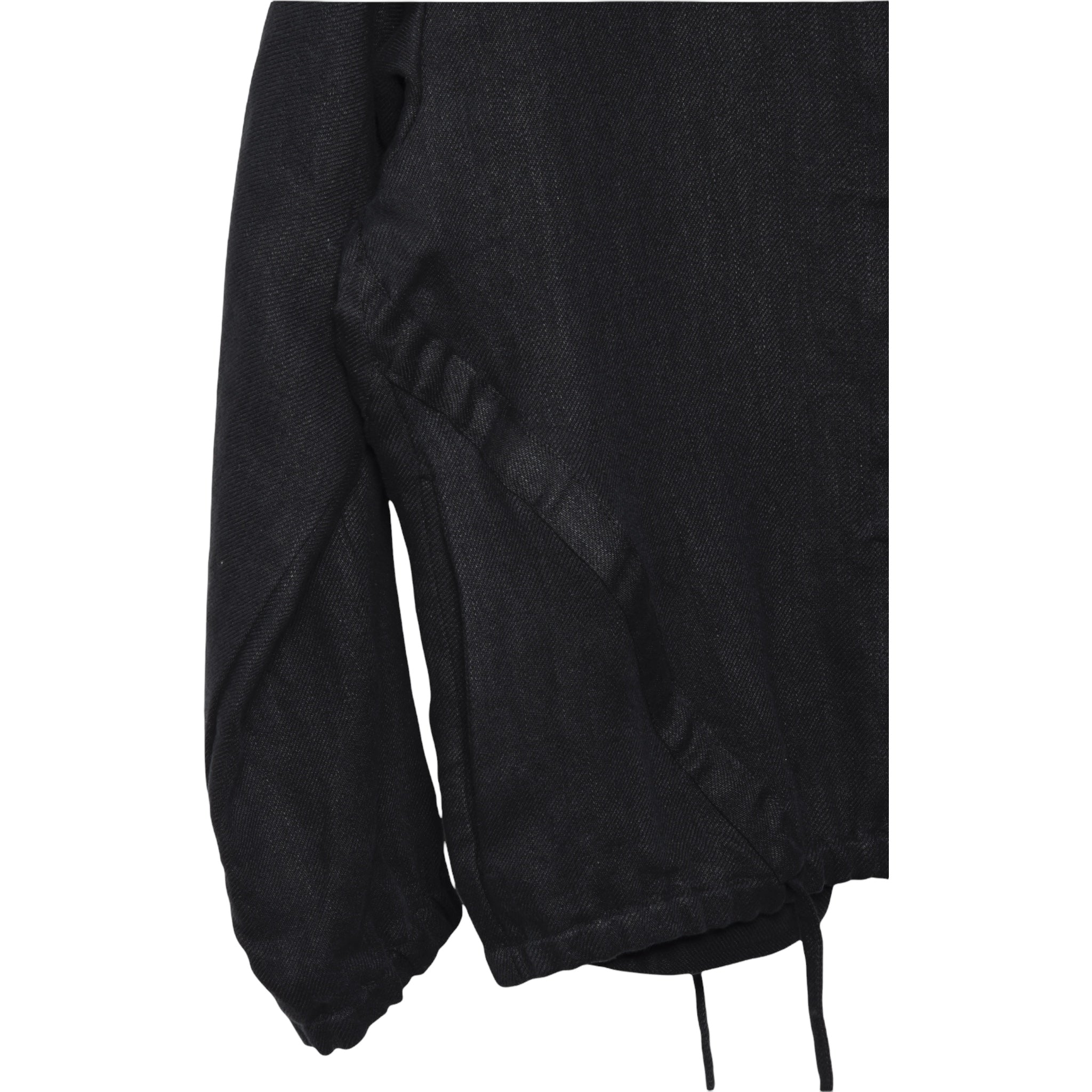 Frank Leder Black Linen Jacket.