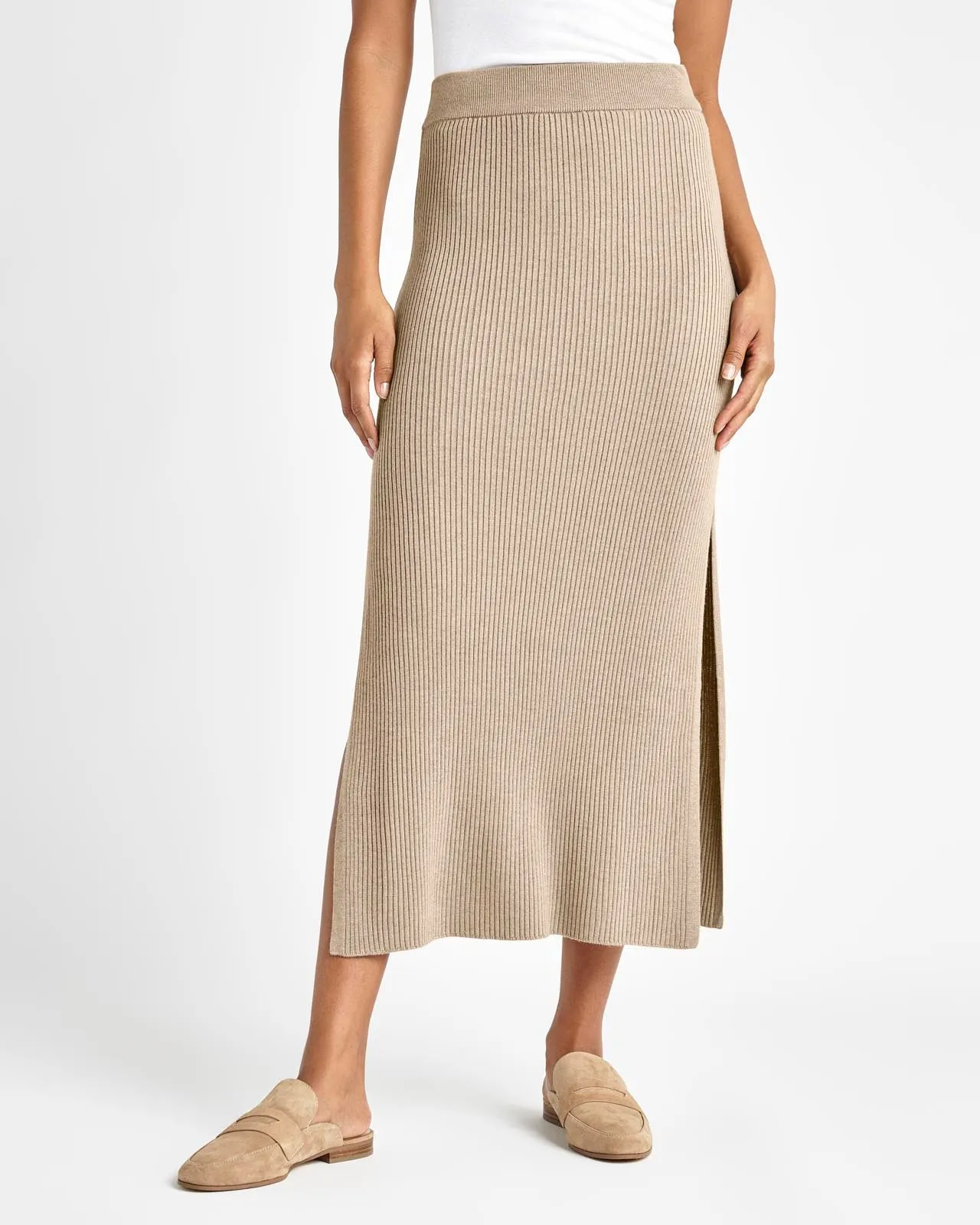 Georgie Ribbed Skirt