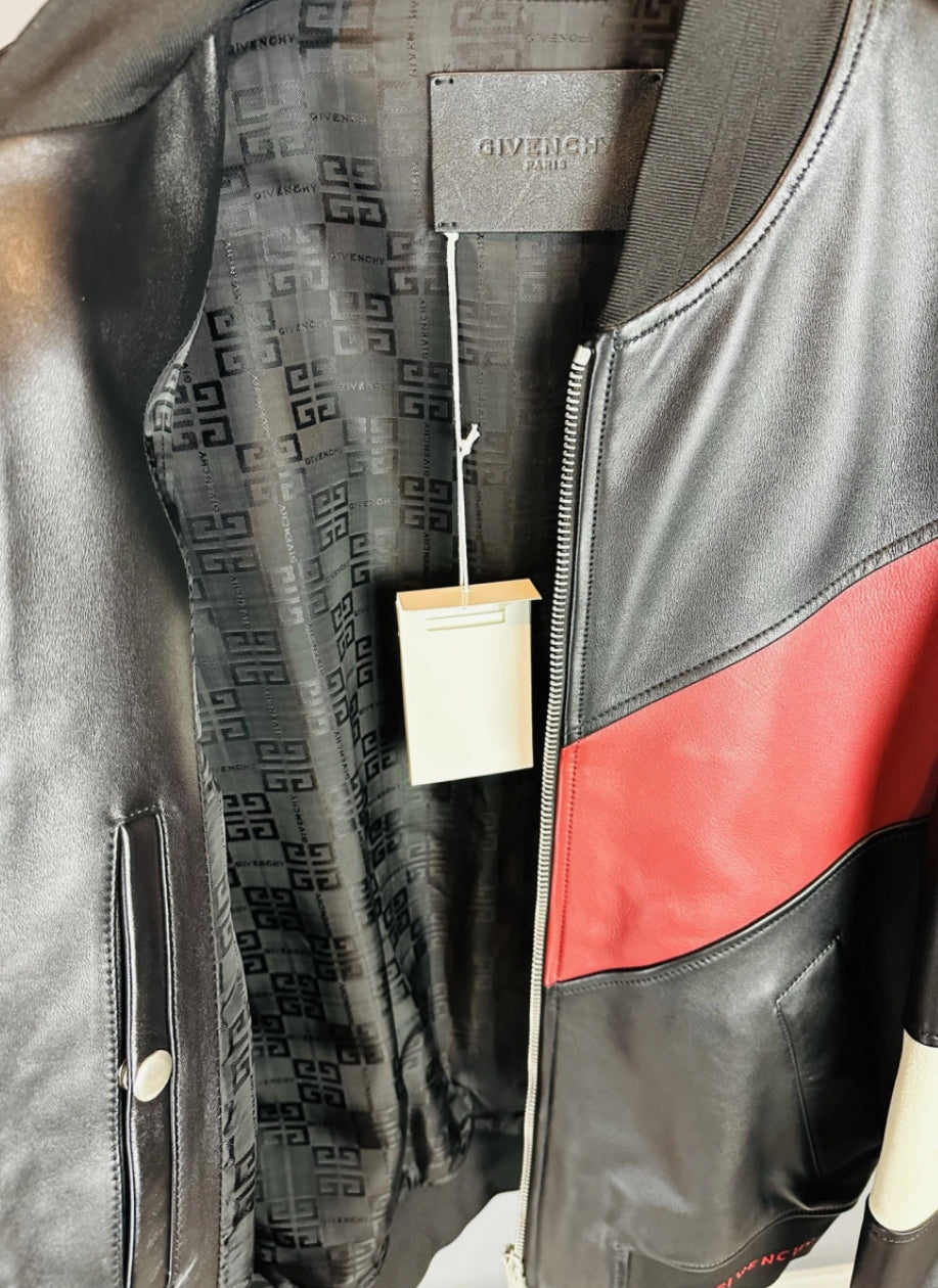 Givenchy Leather Jacket size 48