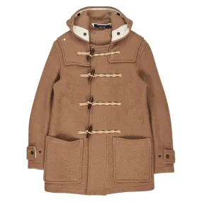 Gloverall Brown Wool Winter Duffle Coat