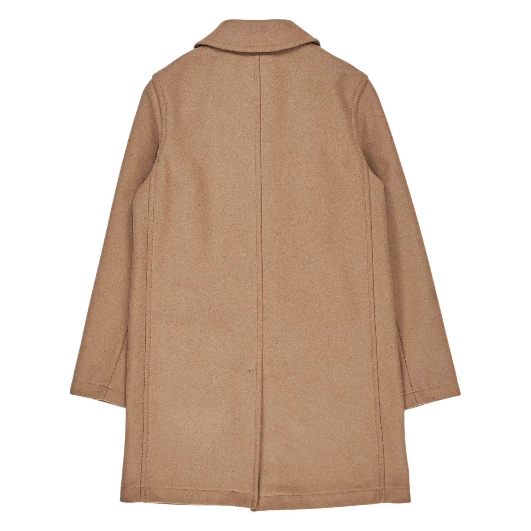 Gloverall Camel Wool Blend Winter Coat