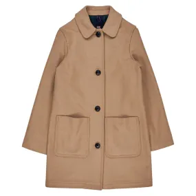 Gloverall Camel Wool Blend Winter Coat