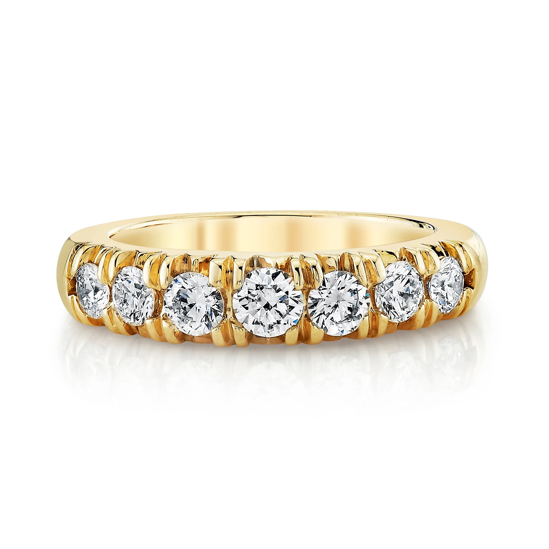 French Pavé Diamond Cloud Fit Band