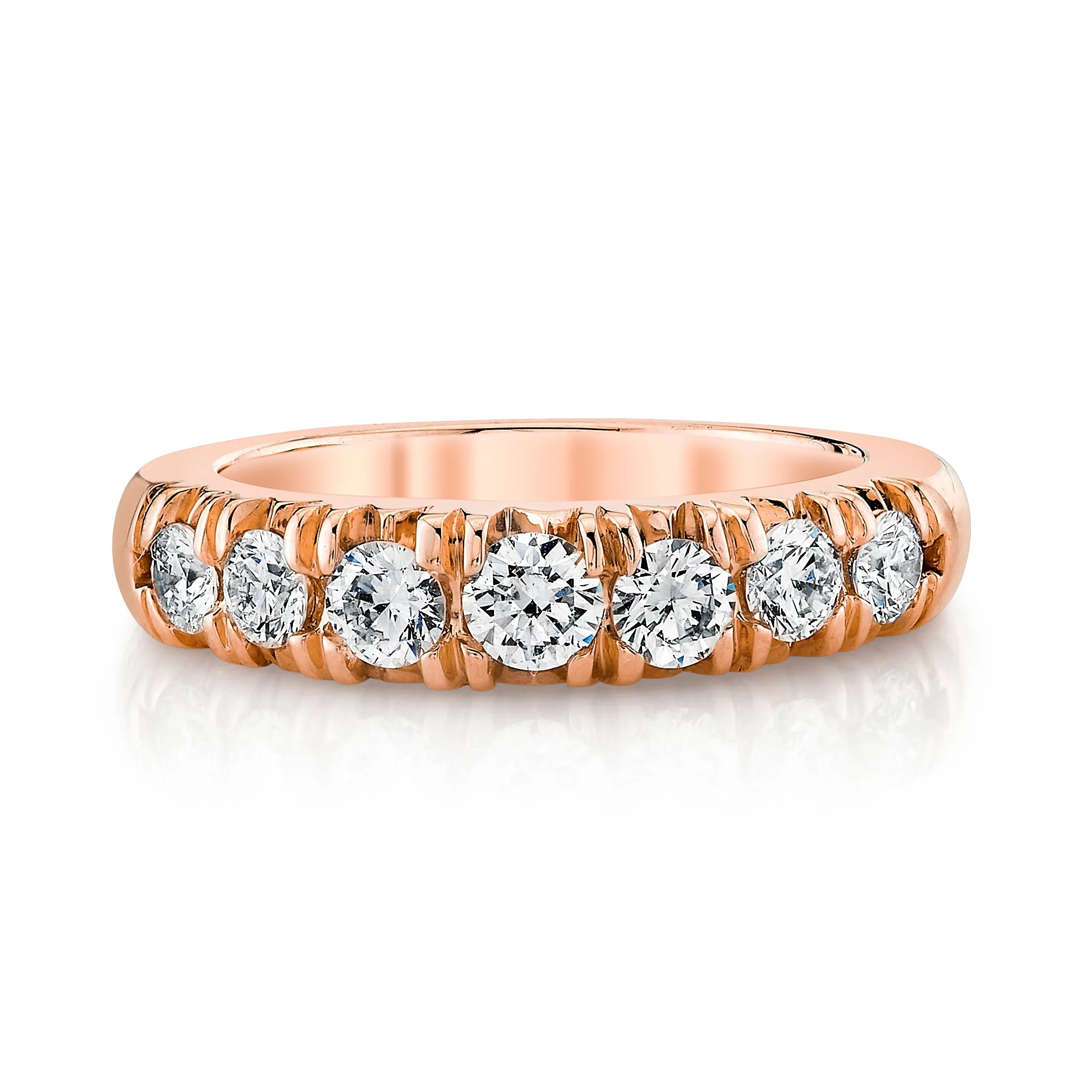 French Pavé Diamond Cloud Fit Band