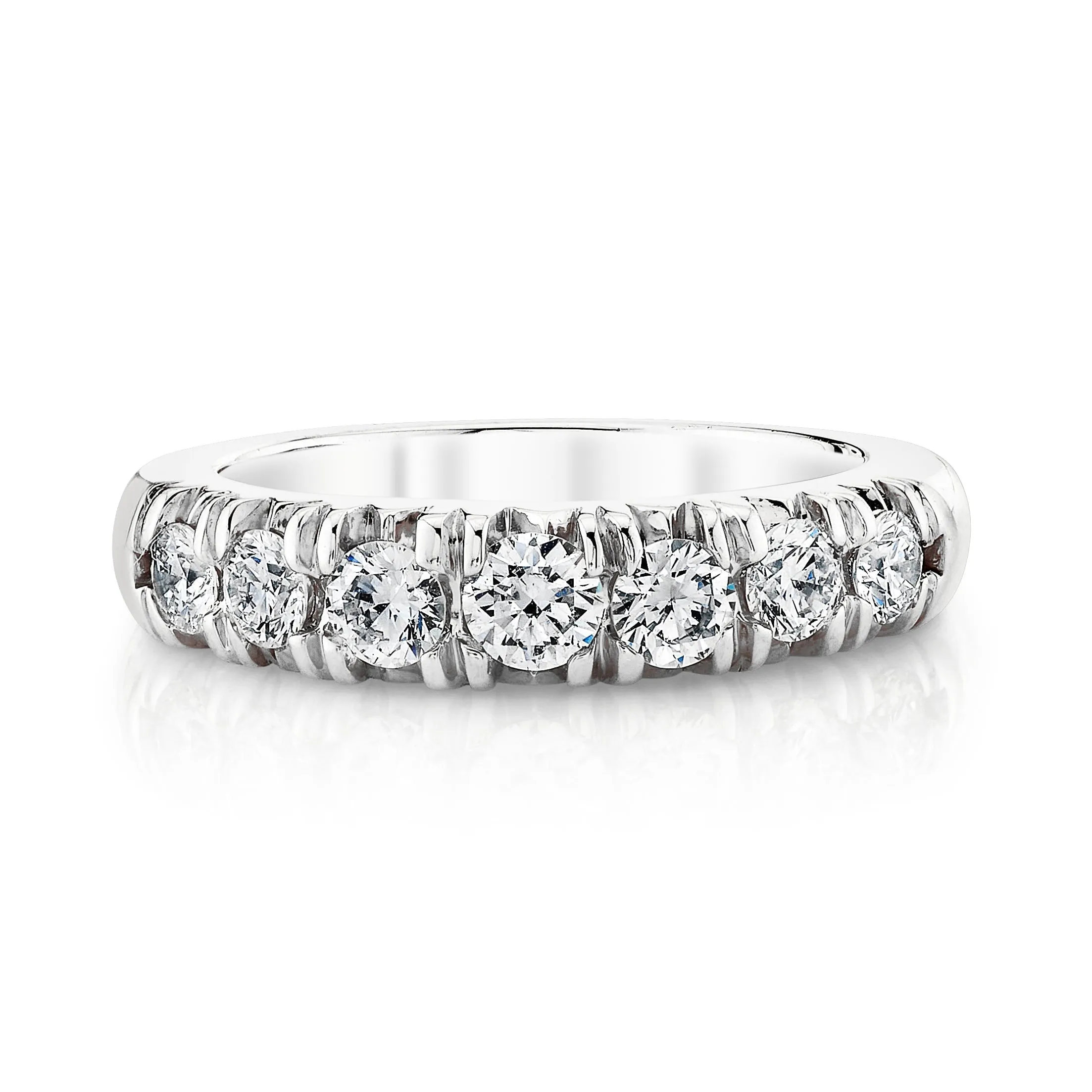 French Pavé Diamond Cloud Fit Band