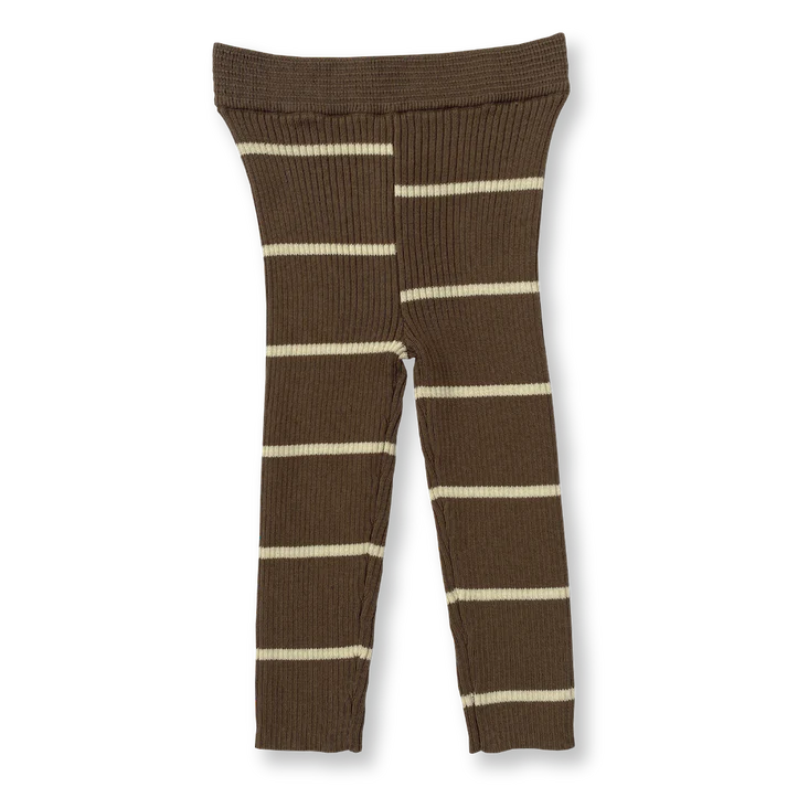 Grown Stripe Leggings Clay