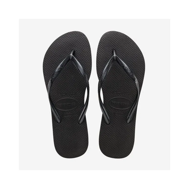 Black Havaianas Slim FC Flip Flops