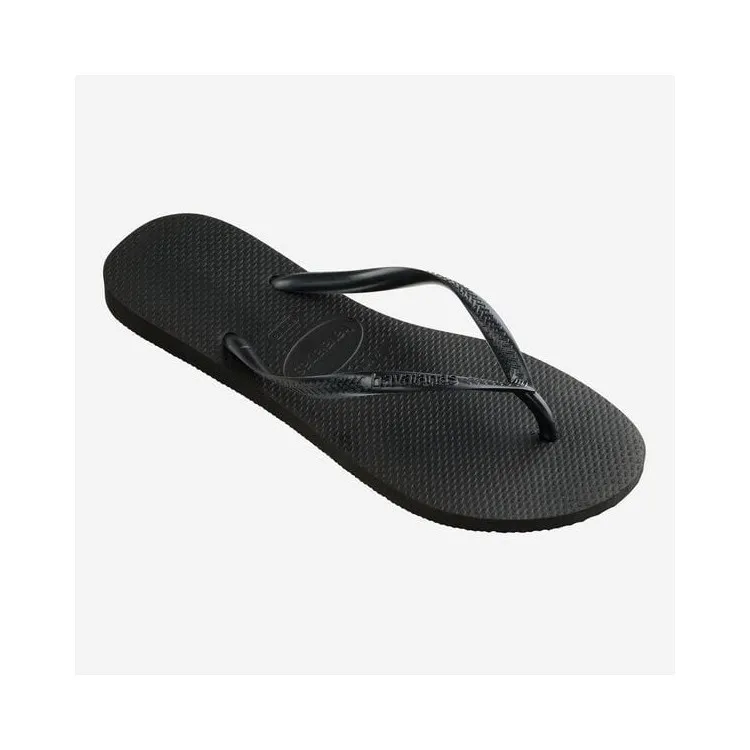 Black Havaianas Slim FC Flip Flops