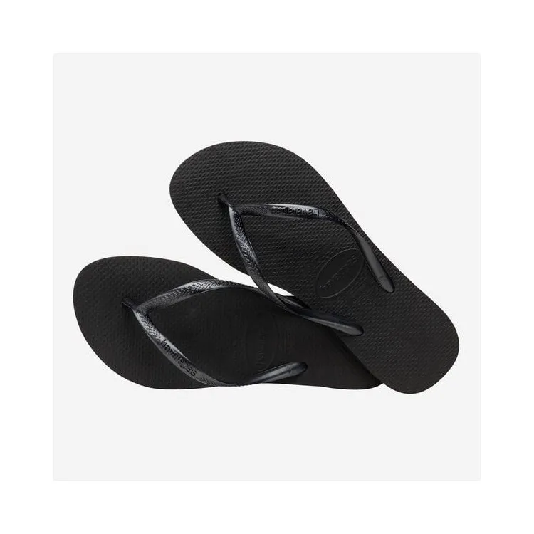 Black Havaianas Slim FC Flip Flops