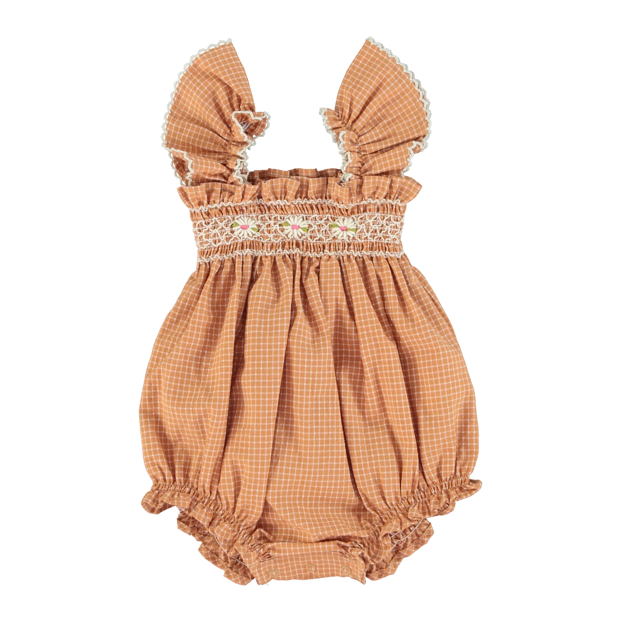 ROMPER HELENA in CARAMEL color