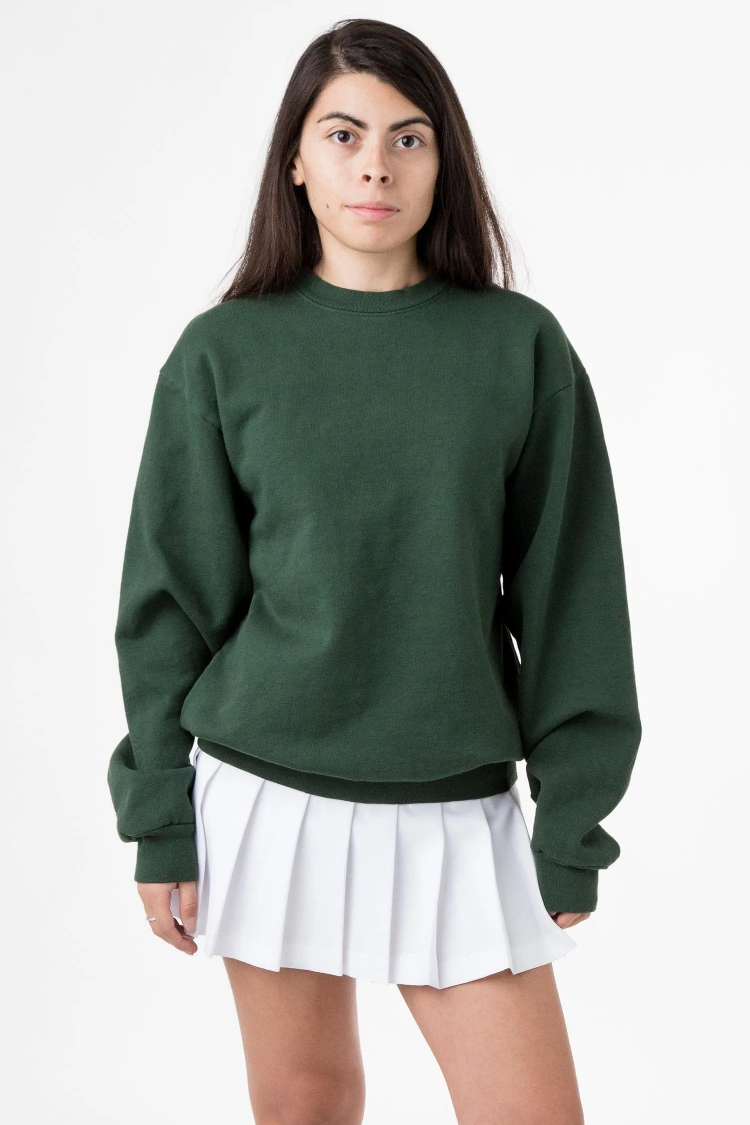 HF07 Heavy Fleece Crewneck Sweater Garment Dye 2