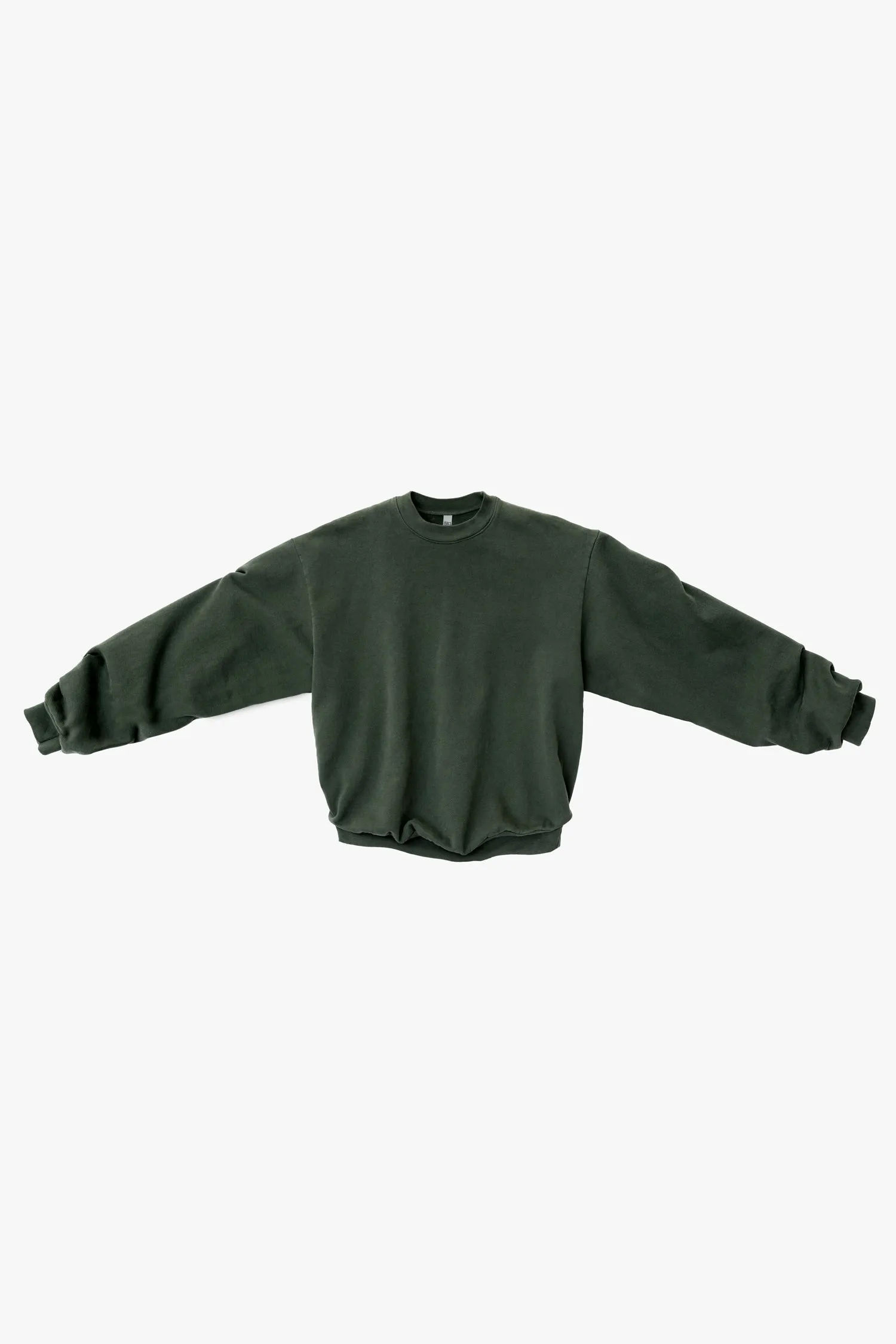 HF07 Heavy Fleece Crewneck Sweater Garment Dye 2