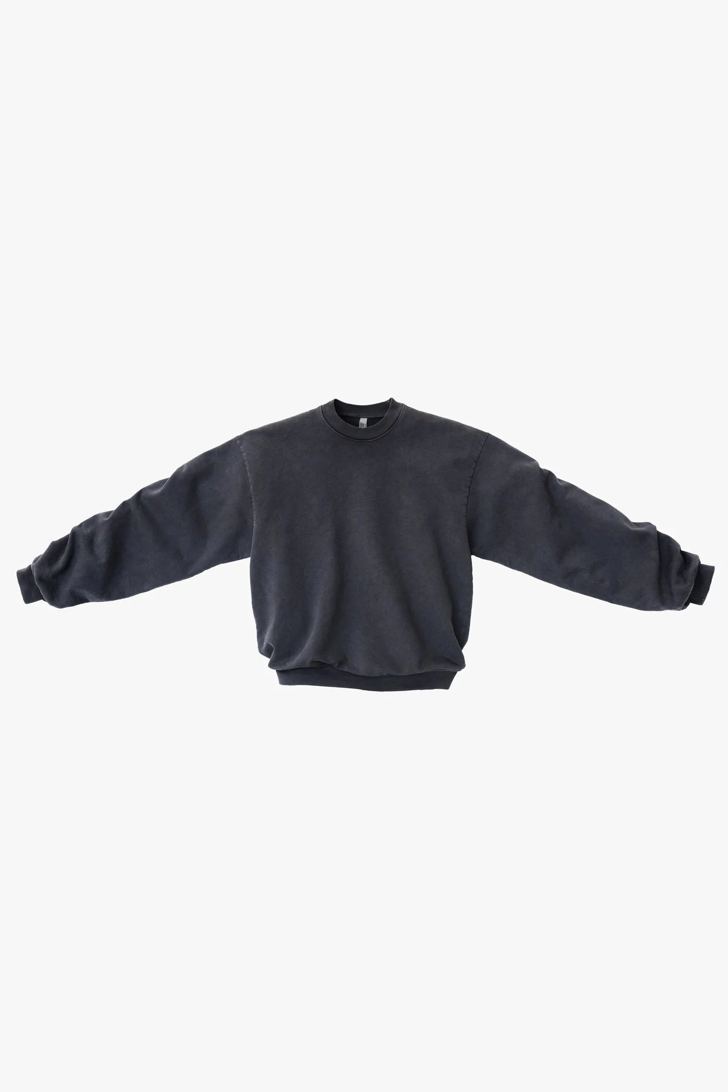 HF07 Heavy Fleece Crewneck Sweater Garment Dye 2