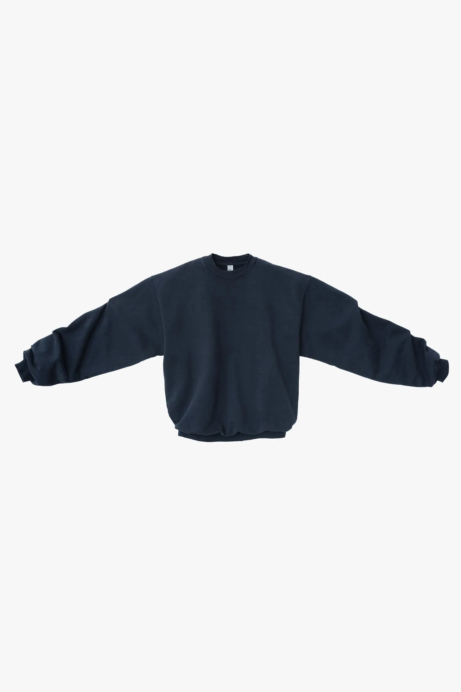 HF07 Heavy Fleece Crewneck Sweater Garment Dye 2