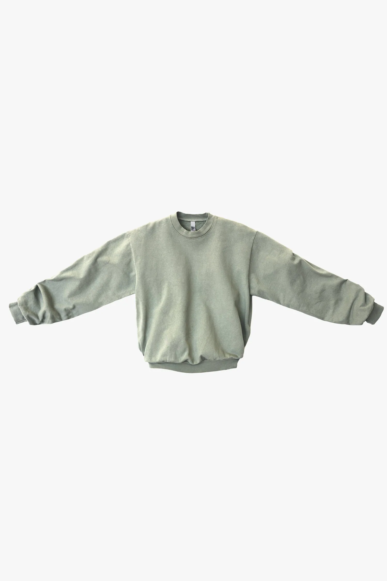 HF07 Heavy Fleece Crewneck Sweater Garment Dye 2