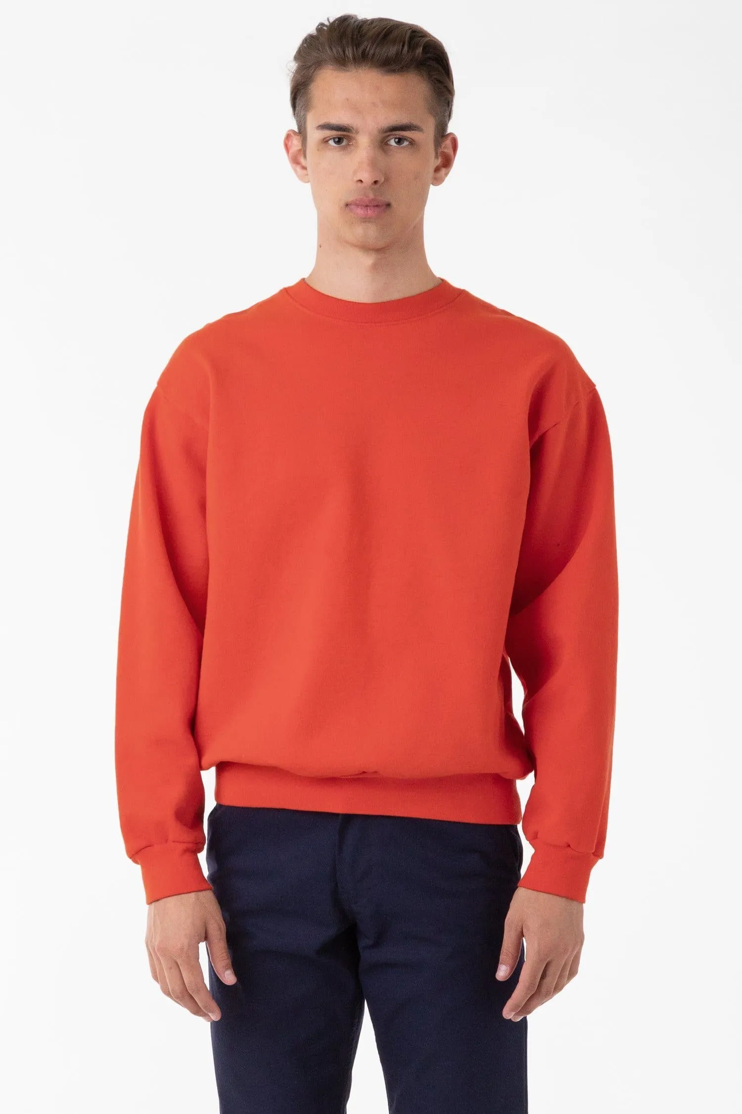 HF07 Heavy Fleece Crewneck Sweater Garment Dye 2