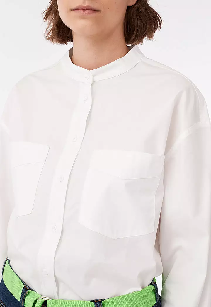 High-Low White Shirt - Shop Now