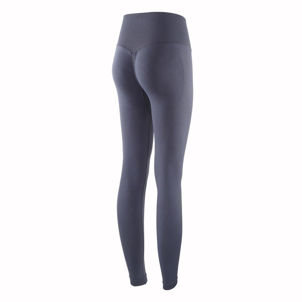 High Waist Peach Yoga Leggings Fit for Fitness and Hip Lift