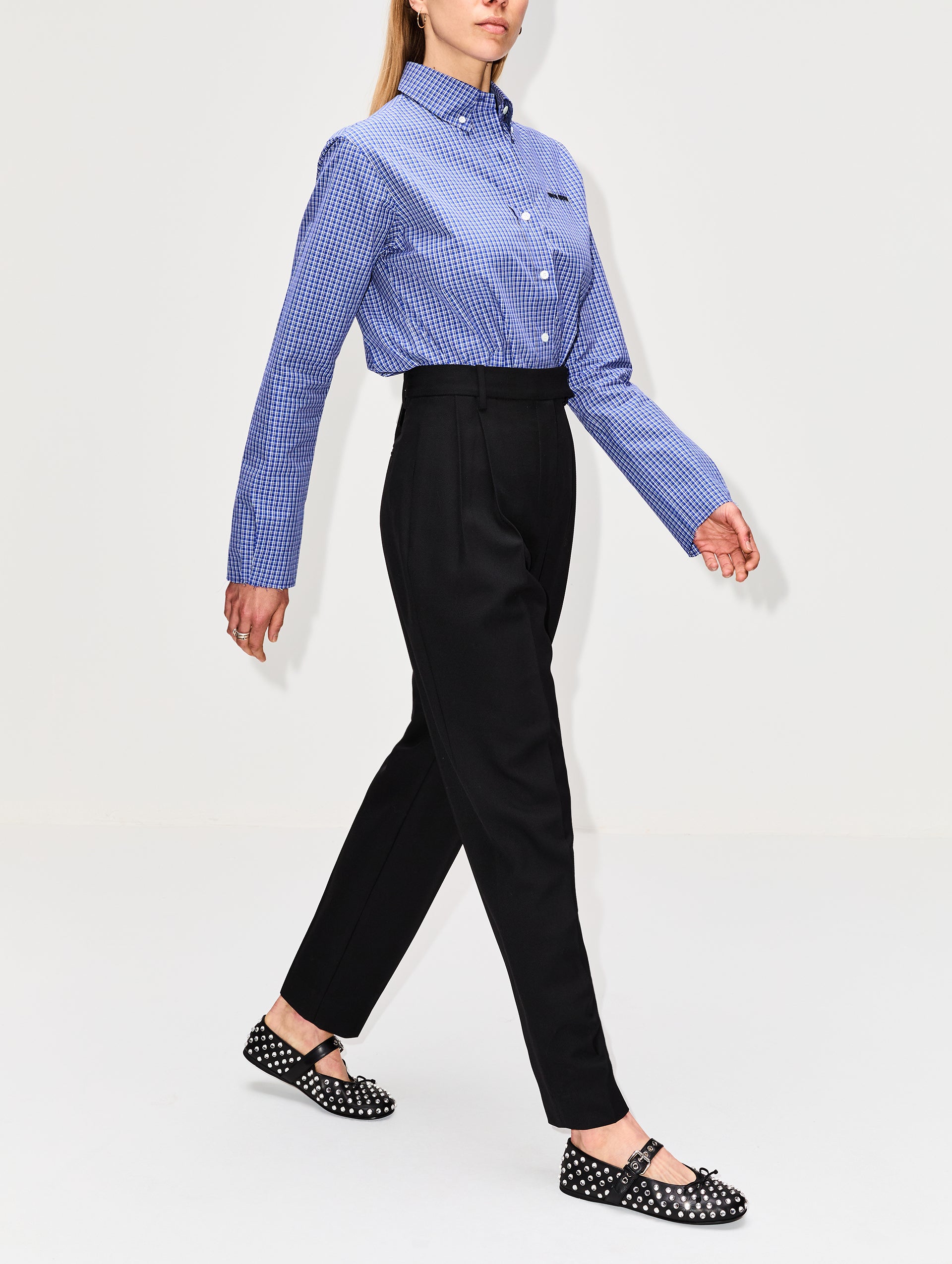 High-waisted Bacall Pants