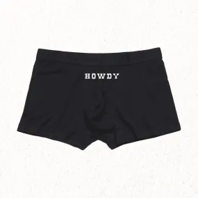 Howdy Black PHX GEN Boxer Briefs