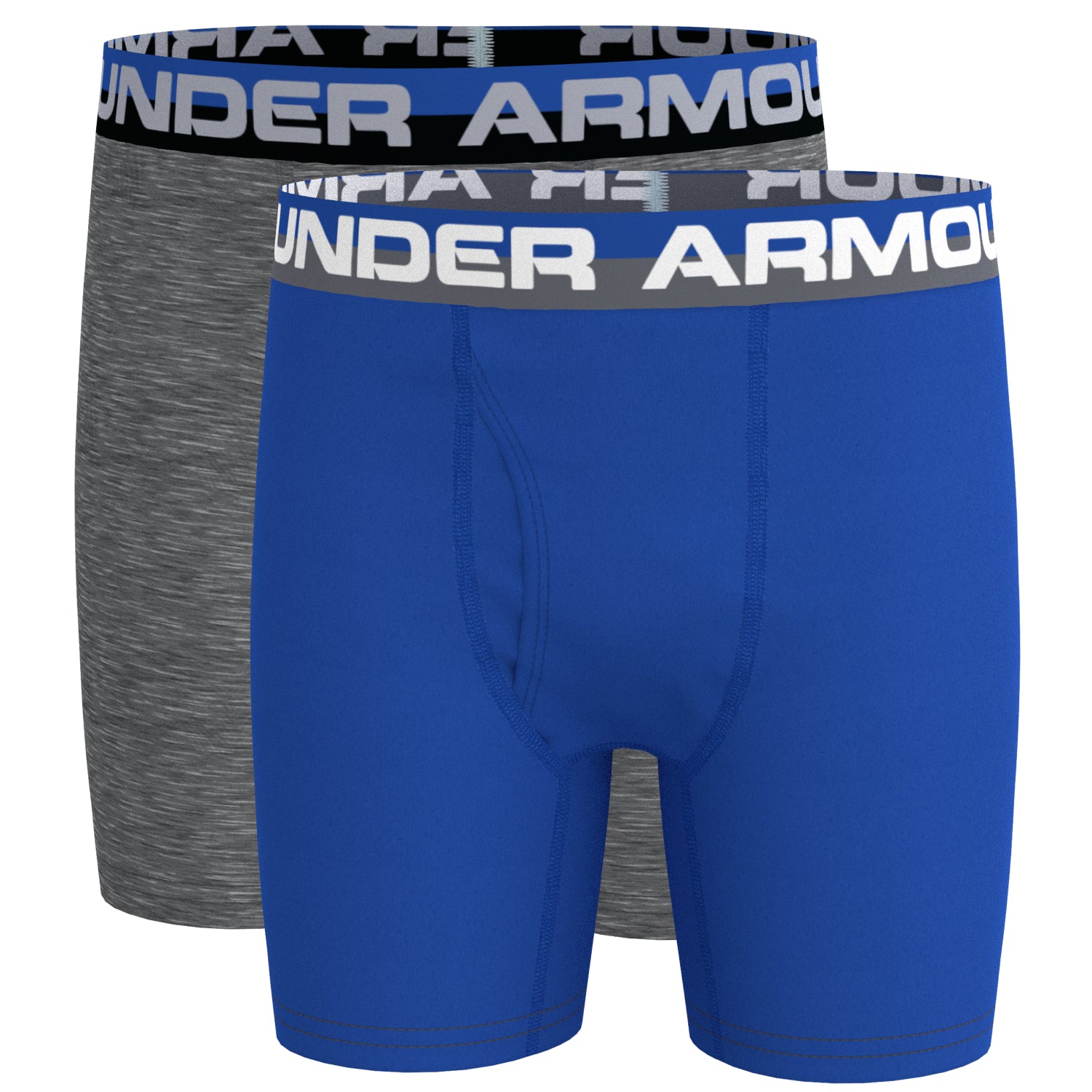 Hyper Blue 2pk Solid Boxer Set by Under Armour