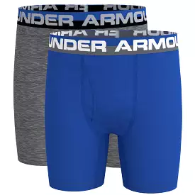 Hyper Blue 2pk Solid Boxer Set by Under Armour