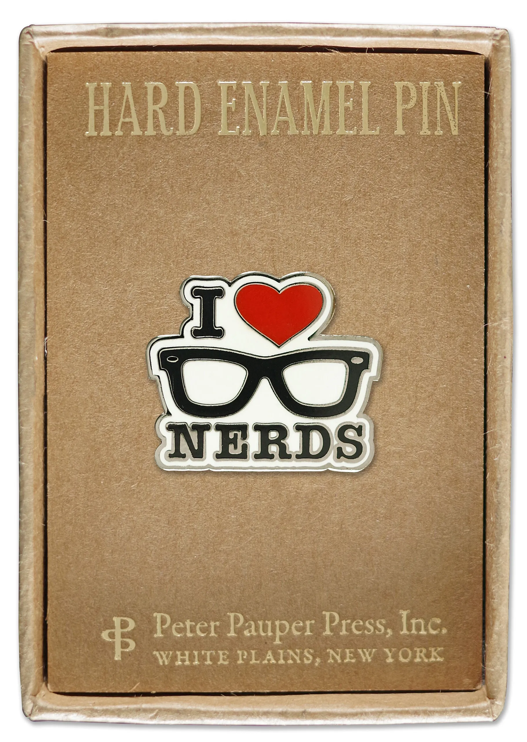 I Love Nerd Enamel Pin - Online Store Result: Geek Lover Nerd Enamel Pin - Shop Now