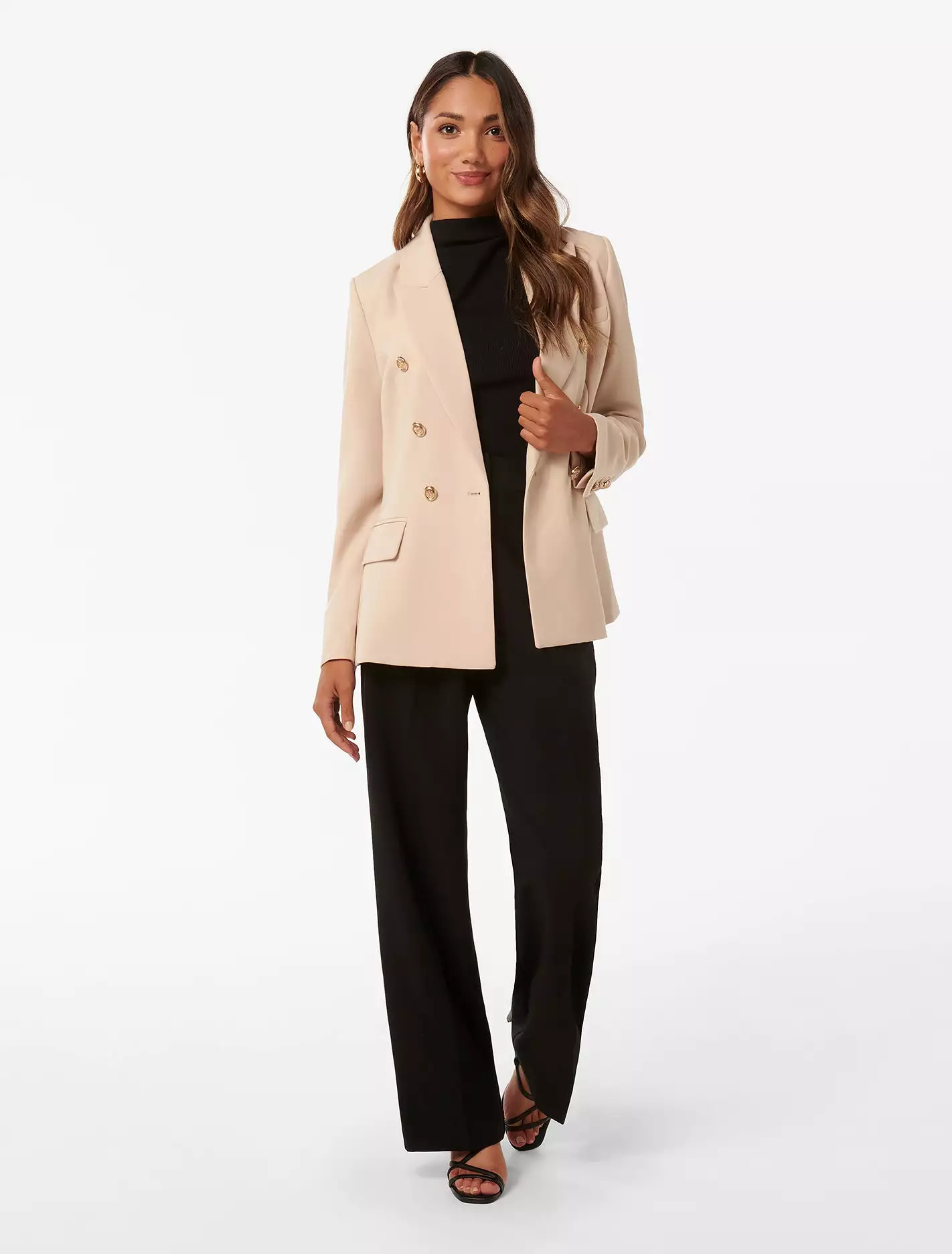 Immie Double Breasted Petite Blazer