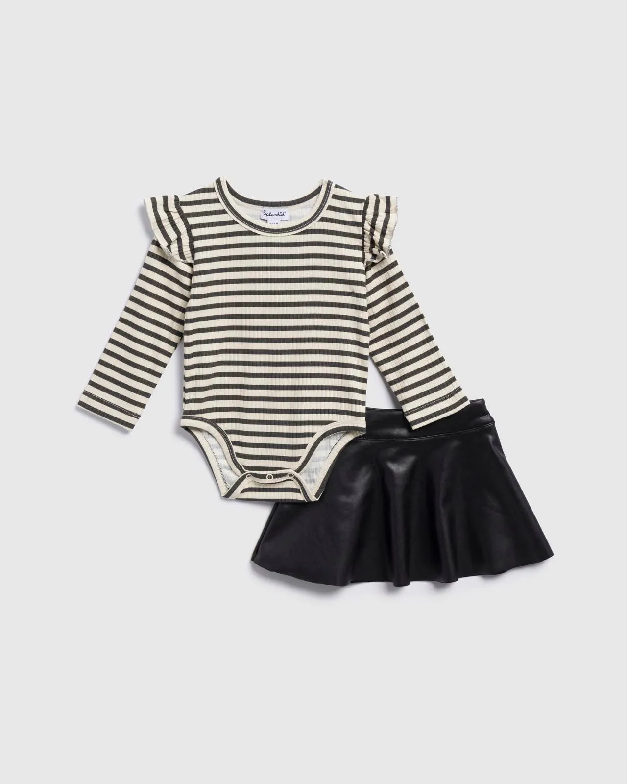 Infant Girls Paris Stripe Skirt Set Sale