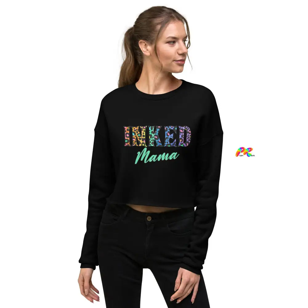 Inked Mama Crop Sweatshirt - Buy Now