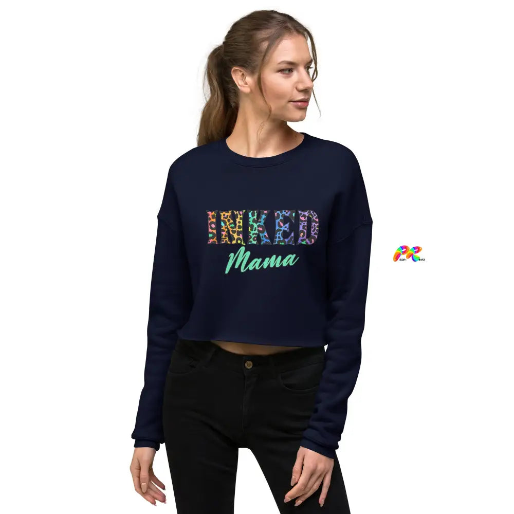 Inked Mama Crop Sweatshirt - Buy Now