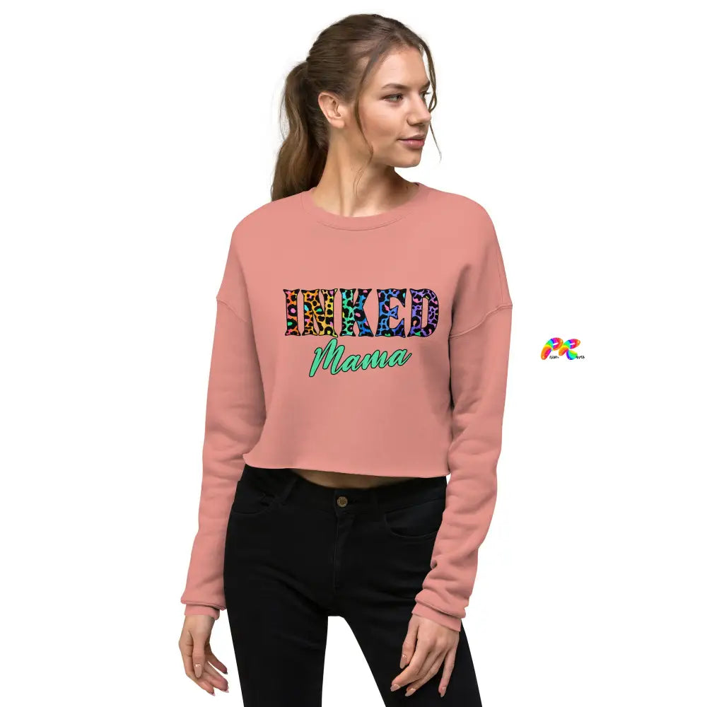 Inked Mama Crop Sweatshirt - Buy Now