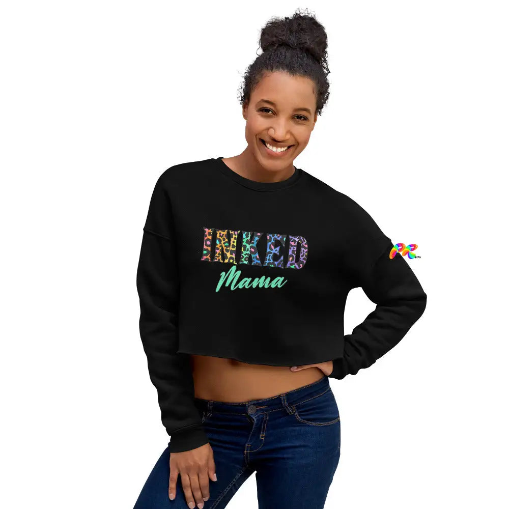 Inked Mama Crop Sweatshirt - Buy Now