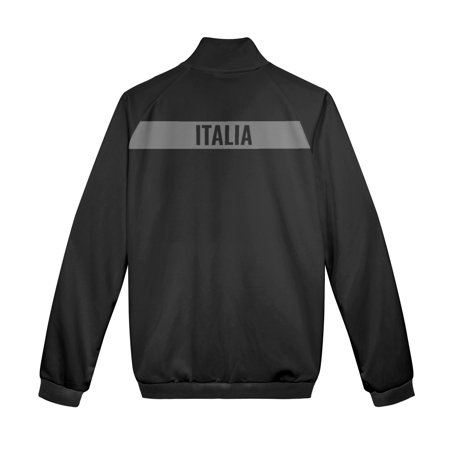 Italian zip black jacket