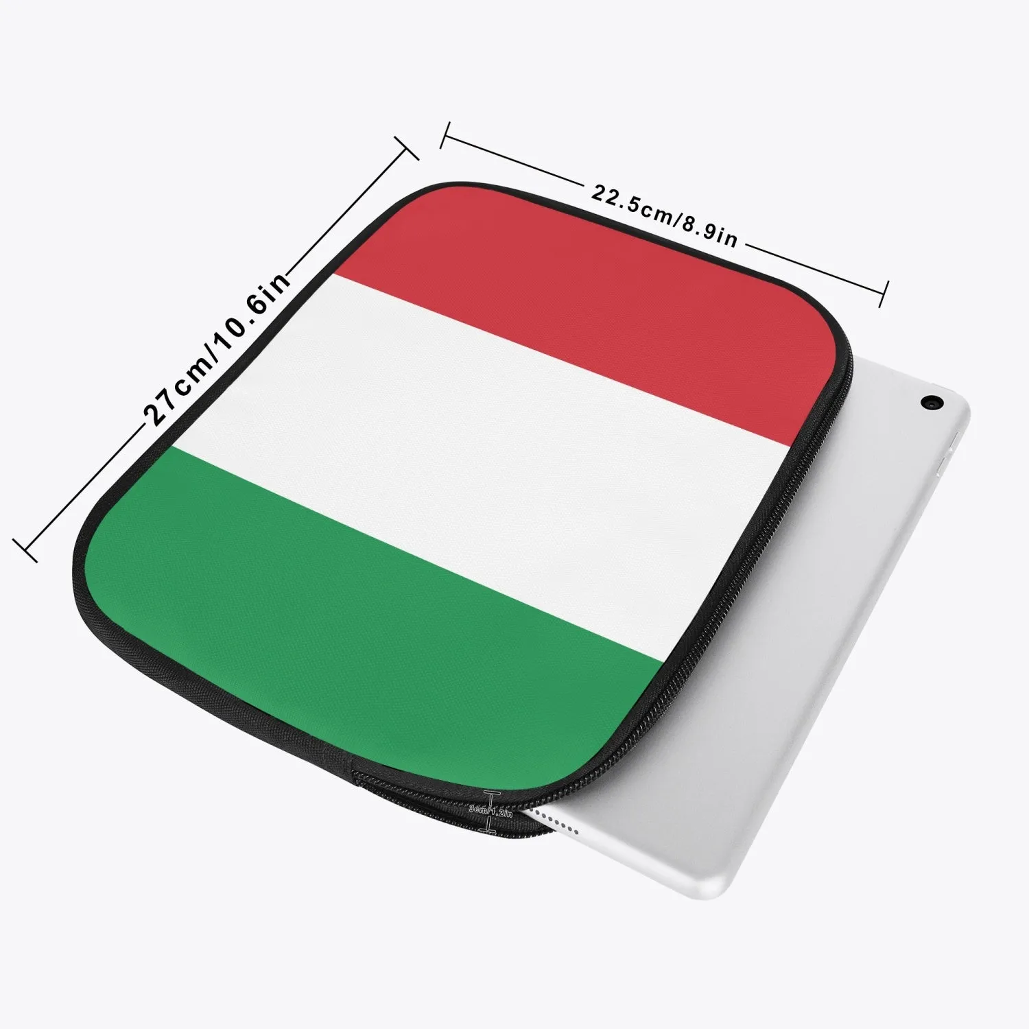 iPad Sleeve featuring Italy Flag Design