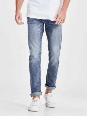 Jack & Jones Glenn Slim Denim Jeans in Blue Denim